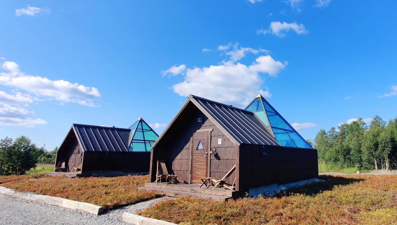 Aurora Pyramid Glass Igloos Köngäs Esterno foto